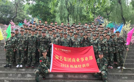 贺2018锦艺商业“向美而生 艺路前行”拓展特训营圆满闭营